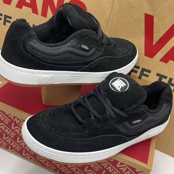 Vans Men’s Speed Ls Black/True WhiteVN000CTNBP6 Sneakers